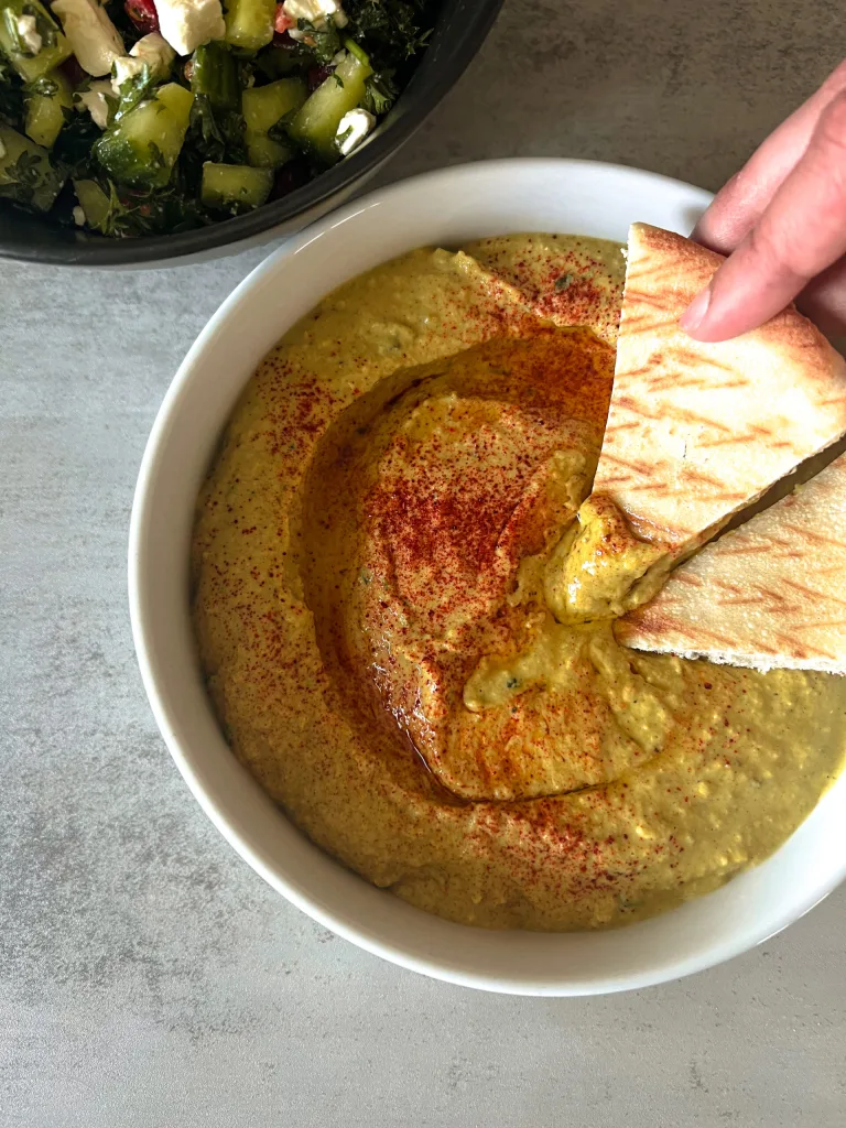 Easy Curry Hummus Recipe | Indian-Spiced Hummus in 10 Minutes