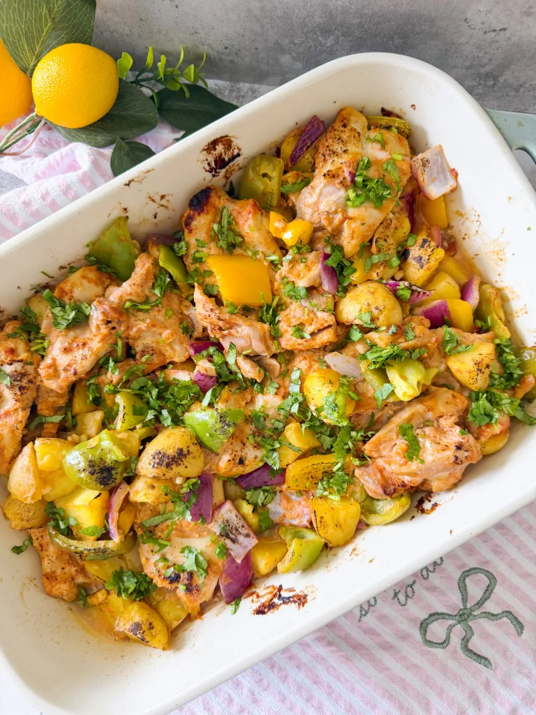 Ranch Chicken Tikka & Potato Bake